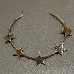 Givenchy Two- Tone Star Collar Necklace